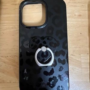 Velvet Caviar Black Leopard iphone 13 pro case